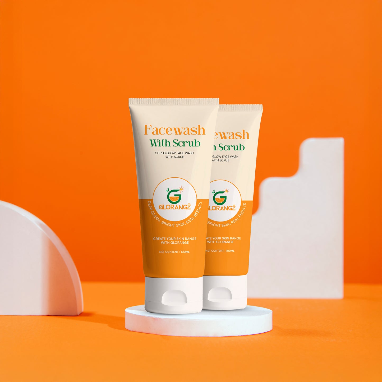 Facewash with Scrub